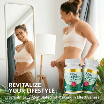 7 Day Colon Cleanse and Detox Formula Capsules