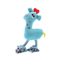 Brushed Velvet Animal Shape Vocal Flamingo Wear-Resistant Bite Resistant Dog Toy