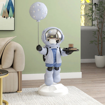 Ornement de meuble de salon Astronaute grand atterrissage