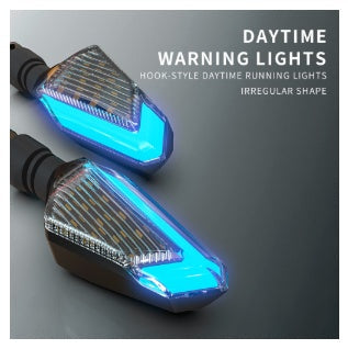 Señal de giro LED para accesorios modificados de motocicleta todoterreno