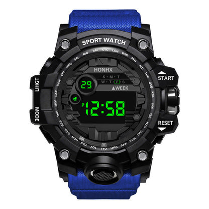 Men's Waterproof Sports Watch – Multifunctional Luminous Electronic