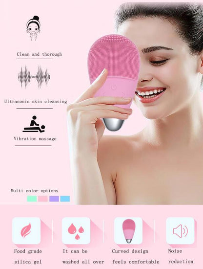 Brosse nettoyante électrique pour le visage
