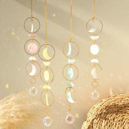 Fashion Garden Crystal Hanging Star Moon