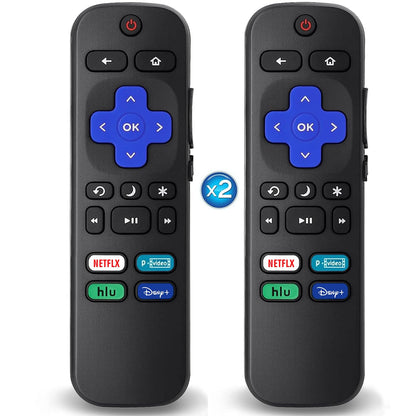 Remote Control Compatible For Roku Tv, Universal Remote Fit For Hisense/Onn/Tcl/