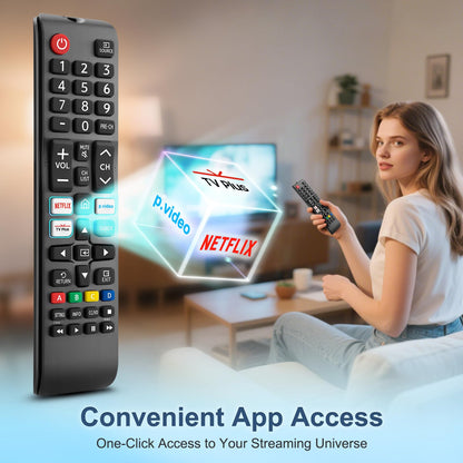 Universal Samsung TV Remote Control Replacement - Compatible with All Samsung Smart Frame TVs