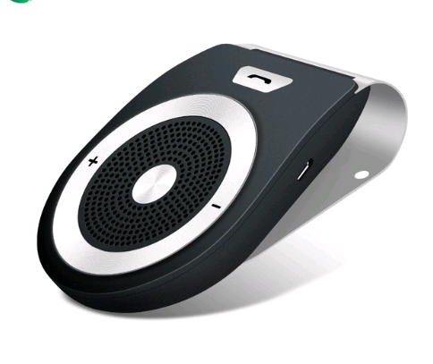 Parasol Bluetooth manos libres, receptor de música Bluetooth en cuatro idiomas, teléfono manos libres Bluetooth para coche 4.1