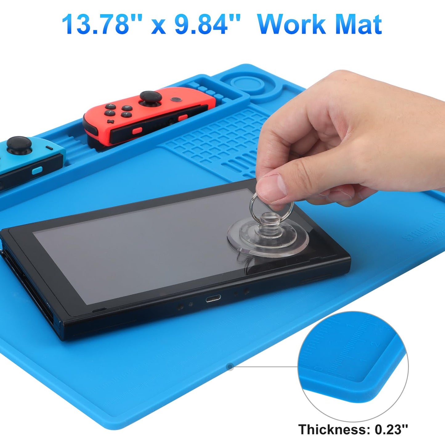 Mat Electronics Repair Mat, Silicone Work Mat Heat