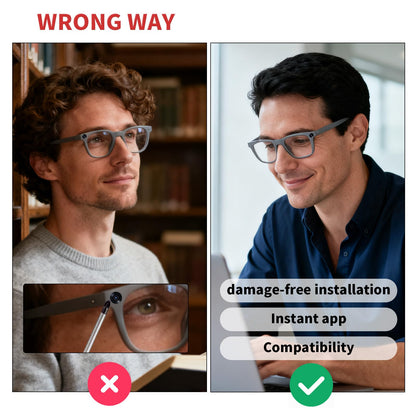 Glasses Accessories Set For Meta, Include 3 Flip-To-Open