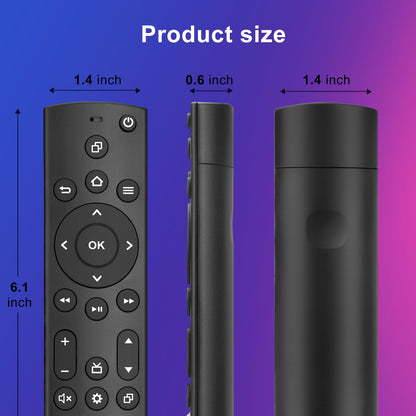 Universal TV Remote Control - Compatible with Samsung Insignia Toshiba TCL Vizio Pioneer Roku