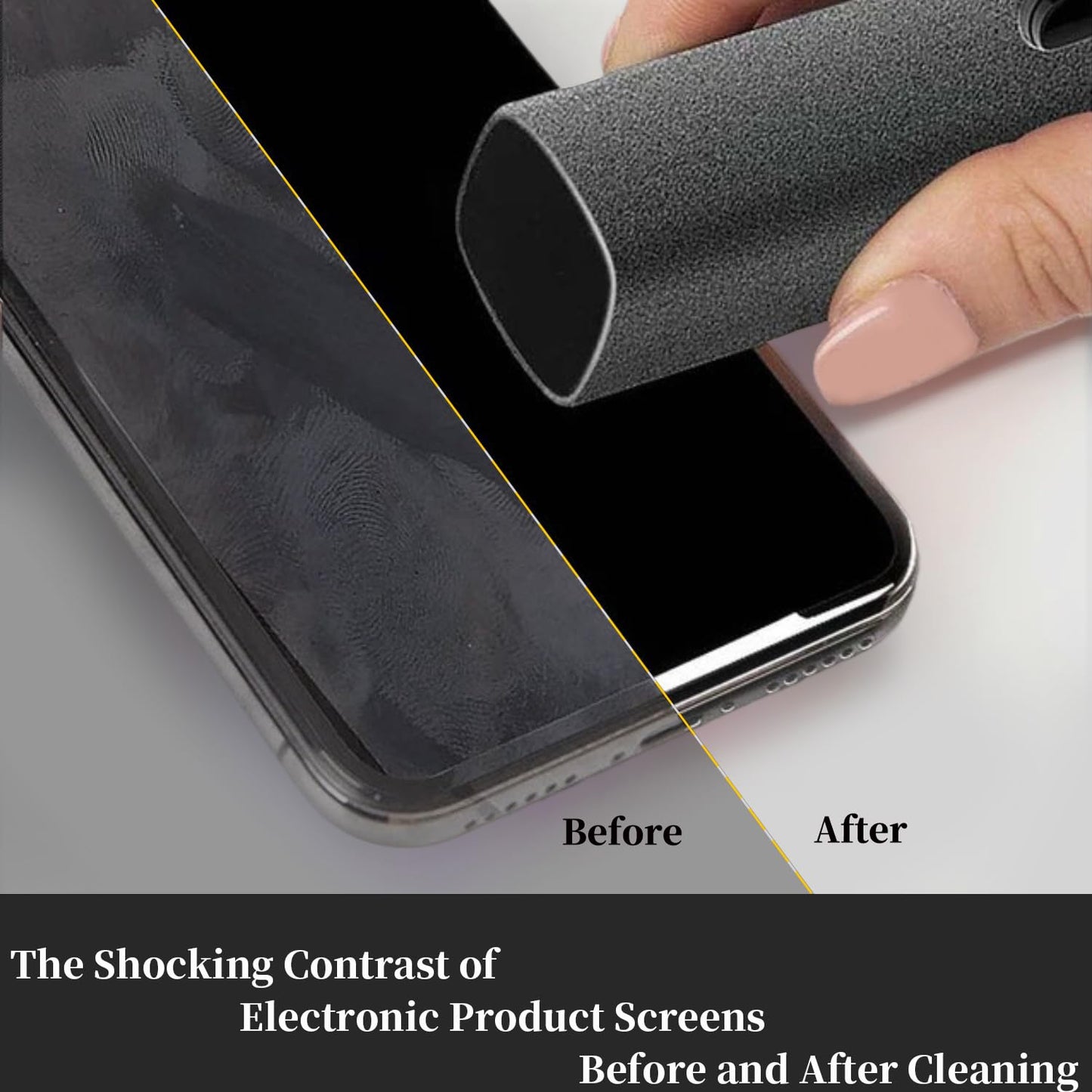 Cleaner Spray And Wipe For Women, Cell Phone Touchscreen Cleaning Wiper Kit Acce