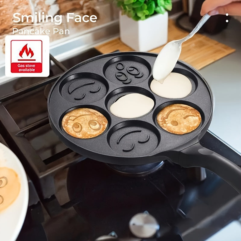7-Cup Nonstick Pancake & Waffle Maker Pan Easy Breakfast