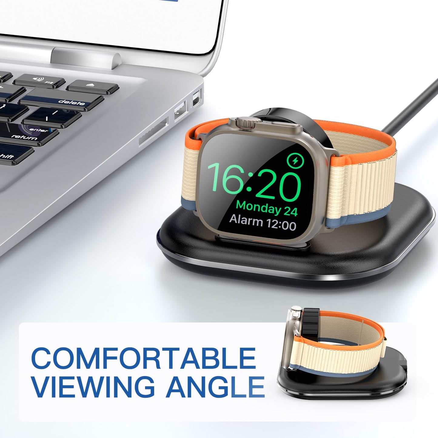 Support de charge magnétique pour montre - Station de charge magnétique rapide, Apple Watch Series 2