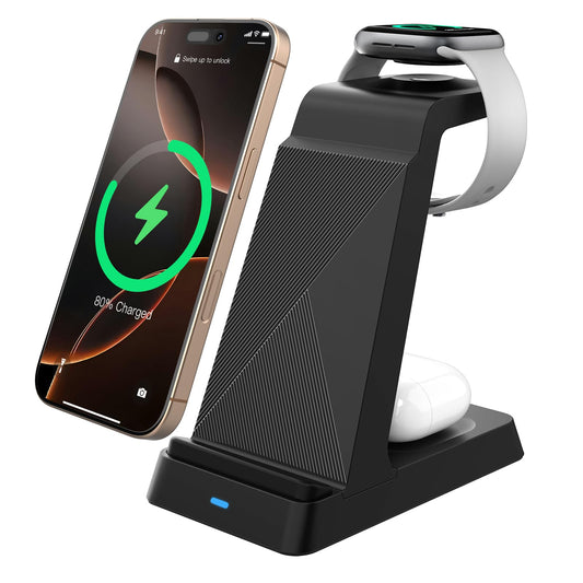 In 1 Charging Station Fast Charging For Iphone,Wireless Charger For Iphone 17 16