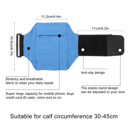 Phone Holder, Cell Phone Leg Straps Ankle Wallet Thigh Holder Wallet Calf Straps