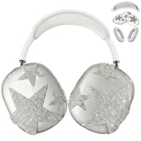 Ear Cover Three Piece Set, Shining Rhinestone Five-Pointed Star, Personality Fas