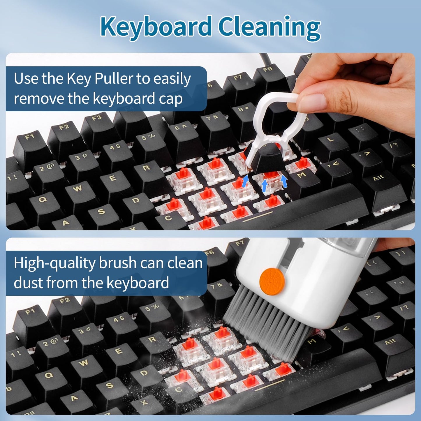 Laptop Cleaning Kit - All In One Computer Tech Cleaning Brush, Multi-Function Pc