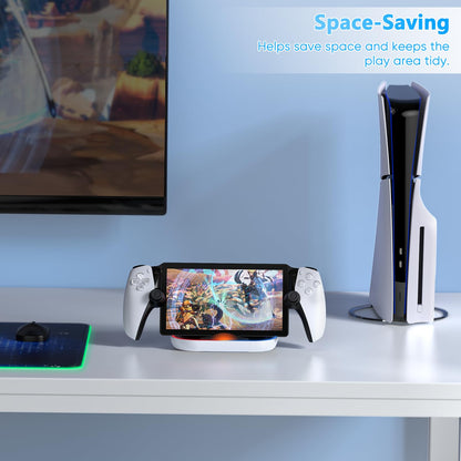 Stand For Ps Portal Hard/Soft Cover, Rgb Charge Station For Tpu/Eva/Silicone Pro