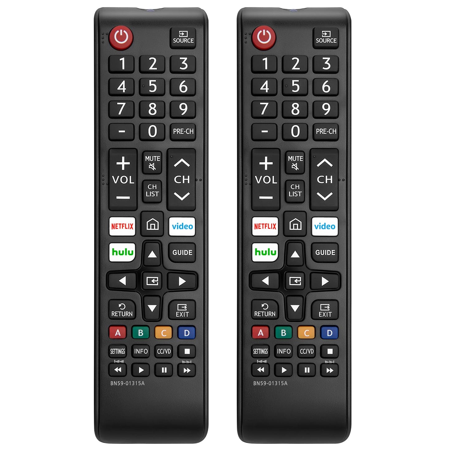 Universal Samsung TV Remote Replacement - Compatible with All Samsung Smart TV Models