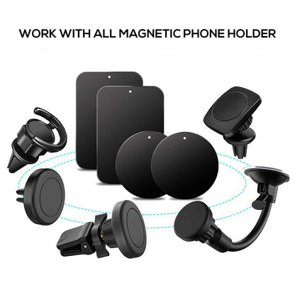Magnetic Phone Mount - 4 Packs Universal Ultra Thin B