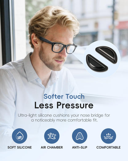 Silicone Eyeglass Nose Pads Ray-Ban Meta Smart Glasses Wayfa