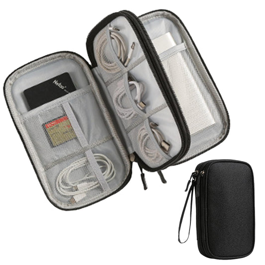Cable Organizer Bag — Portable Storage Box for Power Bank, Charging Cables & USB