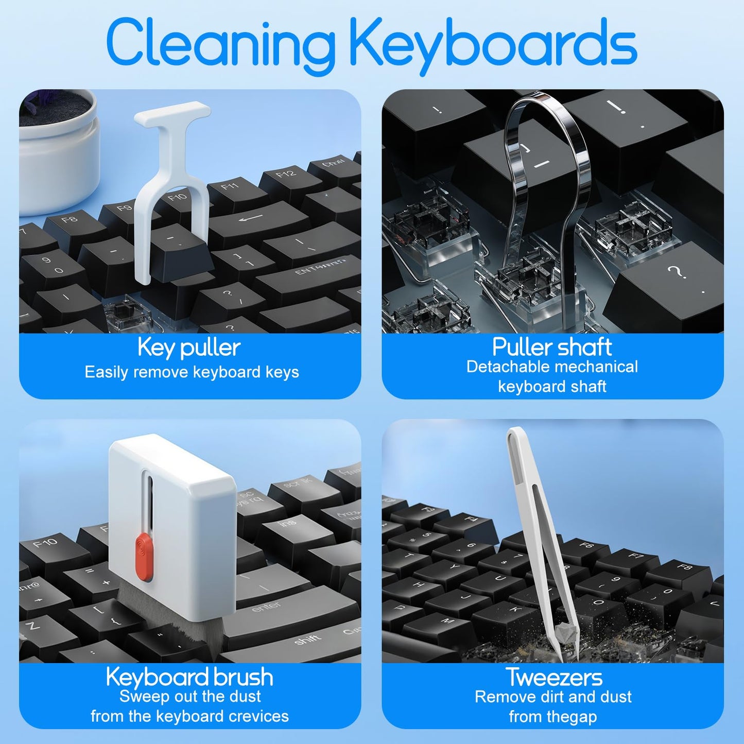 Kit Laptop Cleaner, All-In-1 Multi-Function Electronic Cleaner Kit, Screen Spray