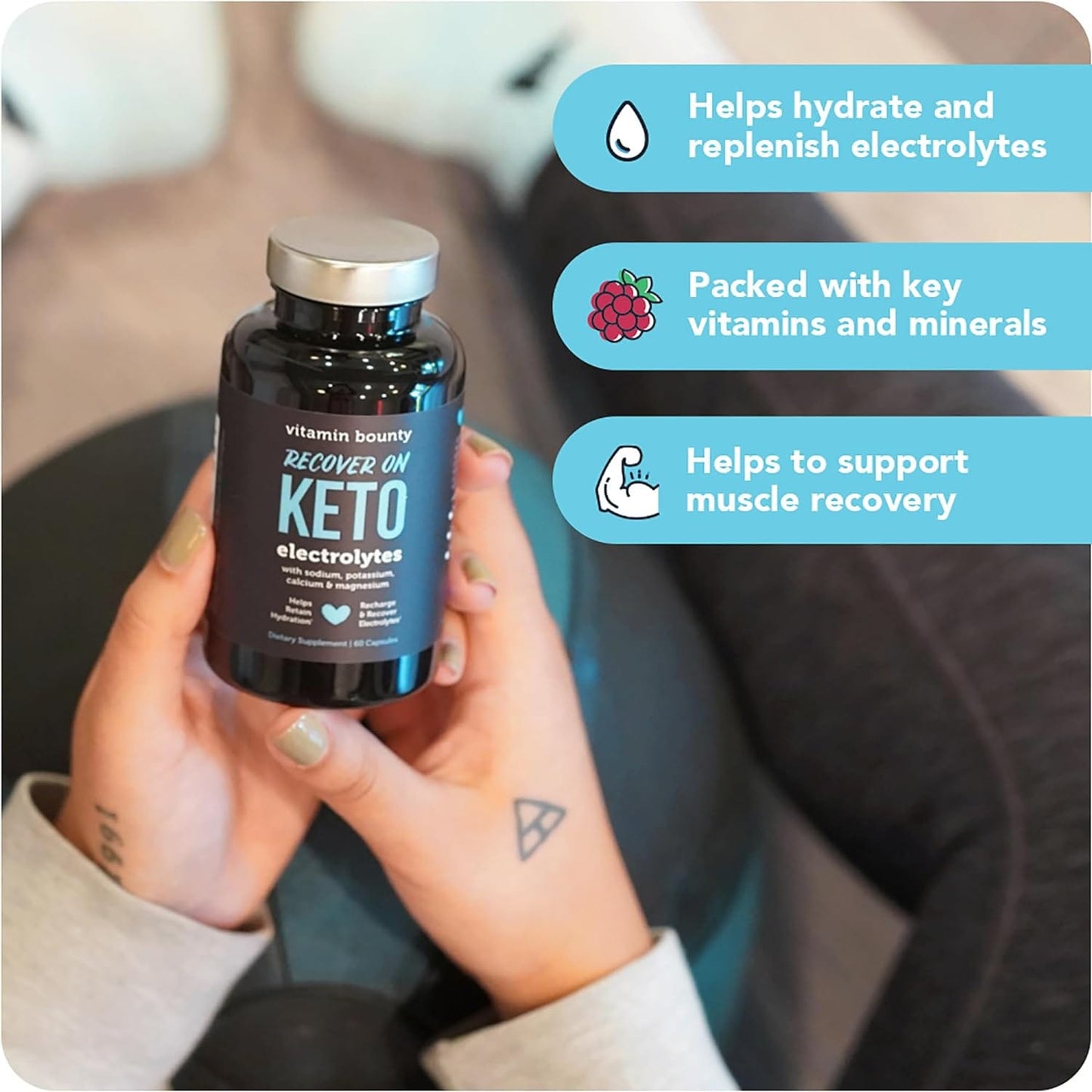 Recover On Keto Electrolyte Capsules
