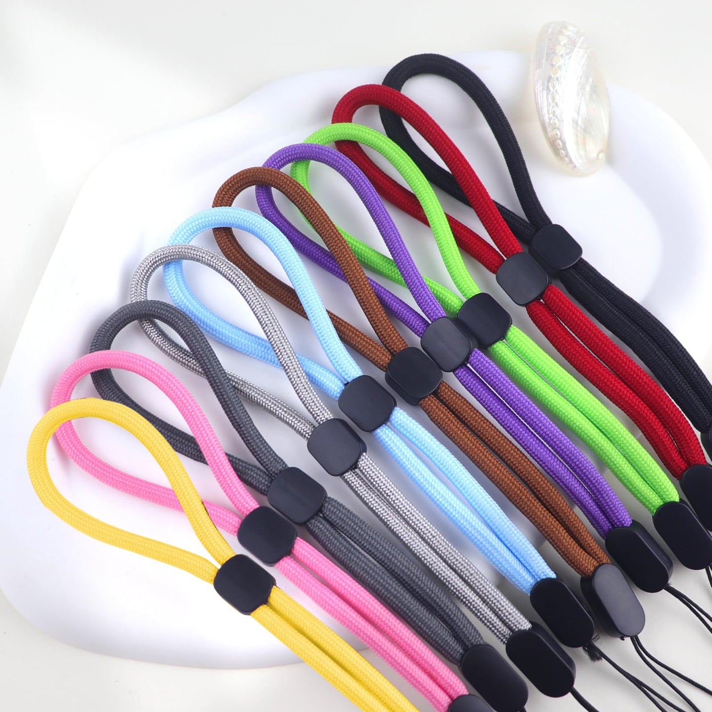 Dragonne, Bracelet de téléphone réglable Dragonnes en nylon pour clés