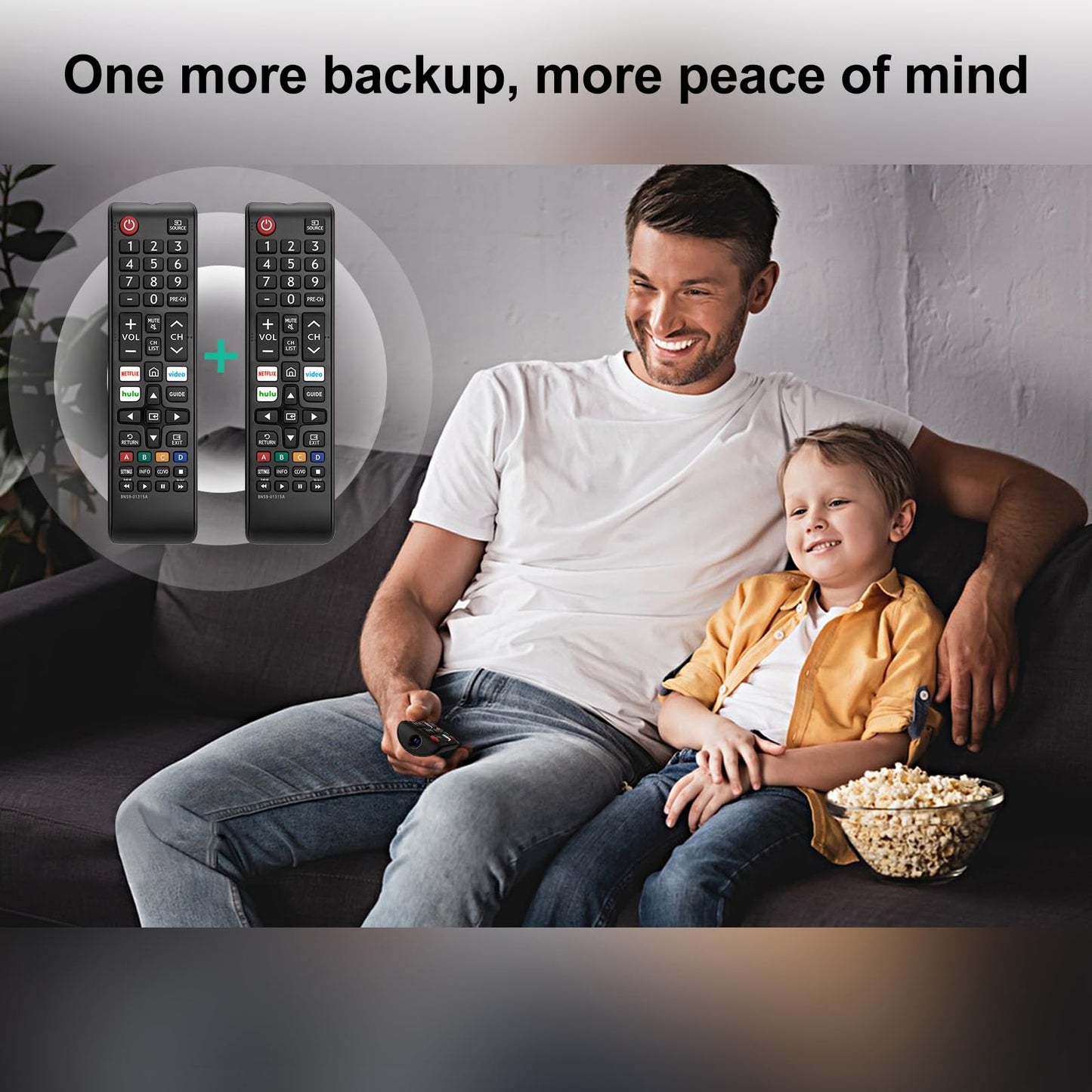 Universal Samsung TV Remote Replacement - Compatible with All Samsung Smart TV Models