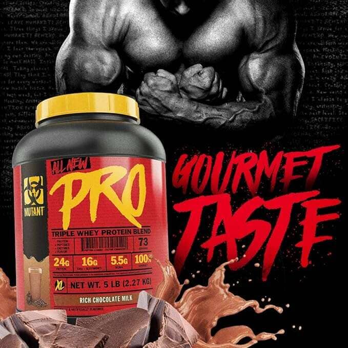 Mutant Pro Triple Whey Protein Powder, 5lbs