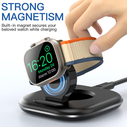 Support de charge magnétique pour montre - Station de charge magnétique rapide, Apple Watch Series 2