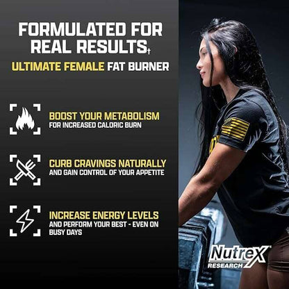 Nutrex LIPO-6 Hers Ultra Concentrate, 60 Caps