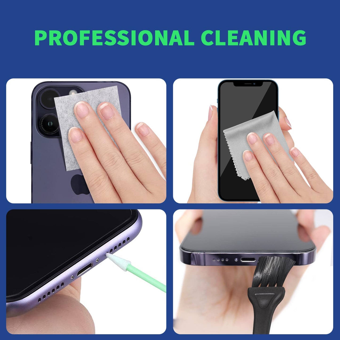Kit, Phone Screen Cleaner, Cleaning Kit For Iphone Cell Phone Airpod, Cleaner Ki