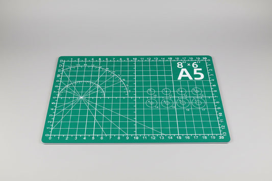 Self-Healing Cutting Mat 8" x 6" – Double-Sided 5-Layer Craft Mat for Sewing, Qu