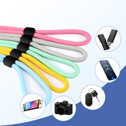 Wrist Strap Lanyard, Adjustable Nylon Colorful For Mobile Phone, Camara, Usb Fla