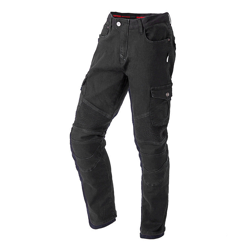 Camouflage Jeans with Racing Belt Protector – Tactical Style Cargo Pants for Men