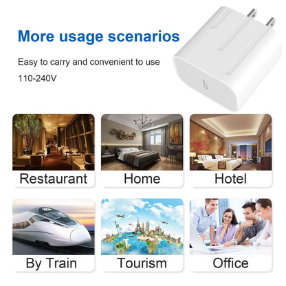 Usb C Charger Block Fast Charging 20W Type C Chargers Power Adapter For I Phone