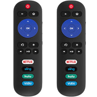 2 Universal Replace Remote Applicable For Tcl Roku Tv/Hisense Tv/Onn Tv/Philips