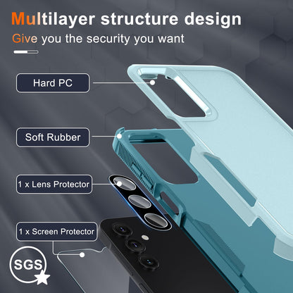 Samsung Galaxy A15 5G Heavy Duty Rugged Case - Full Body Shockproof Protective Cover