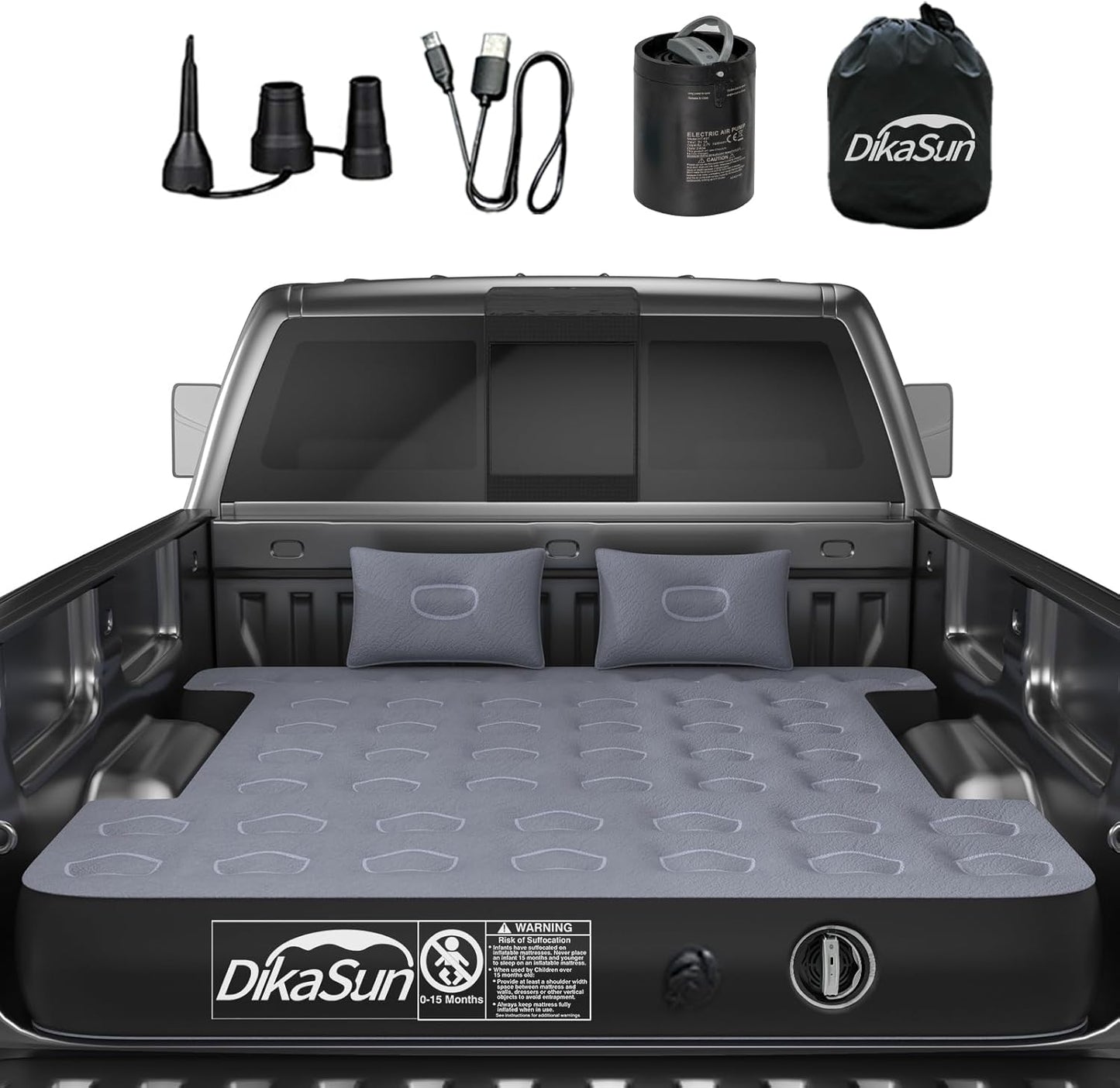 DikaSun Toyota 5.5-5.8ft | 6-6.5'  Truck Bed Air Mattress