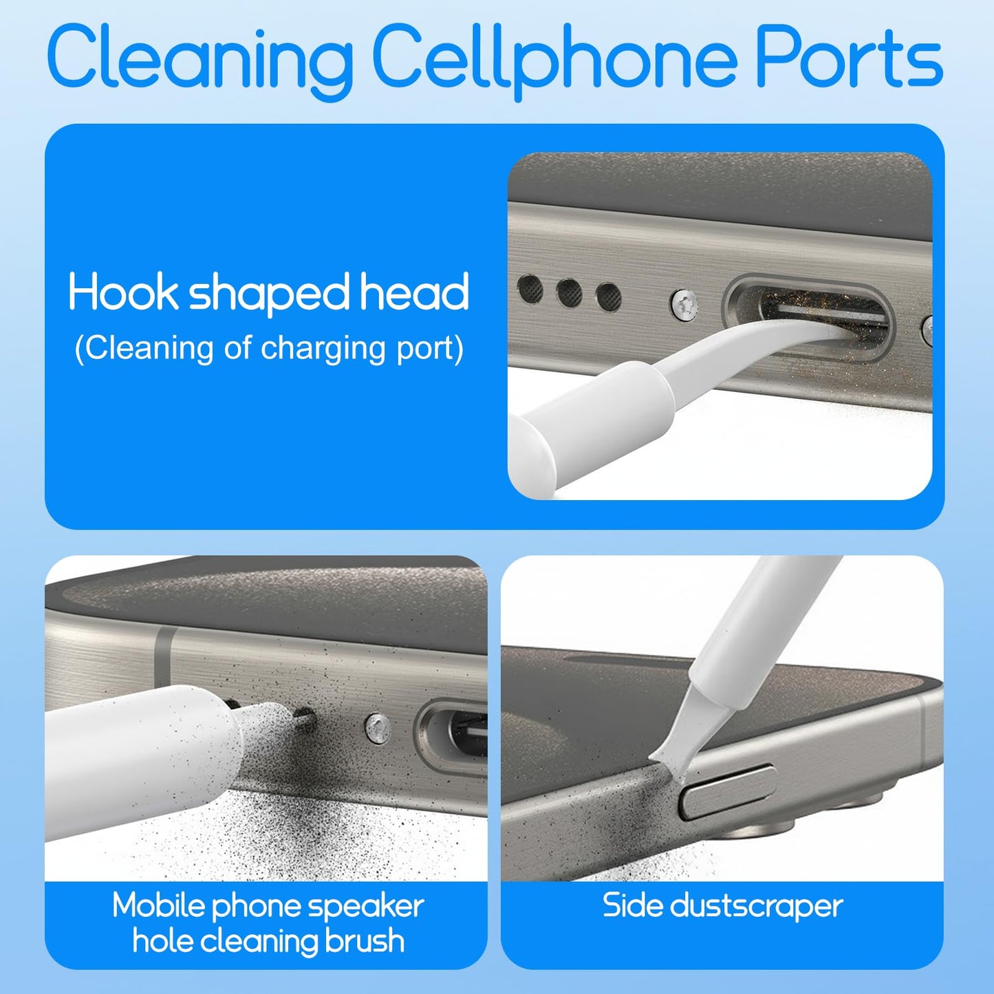 Kit Laptop Cleaner, All-In-1 Multi-Function Electronic Cleaner Kit, Screen Spray