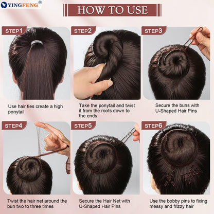 Bobby Pins Hair Pins Kit With Hair Net, Yingfeng Includes 100 Bobby Pins For Wom