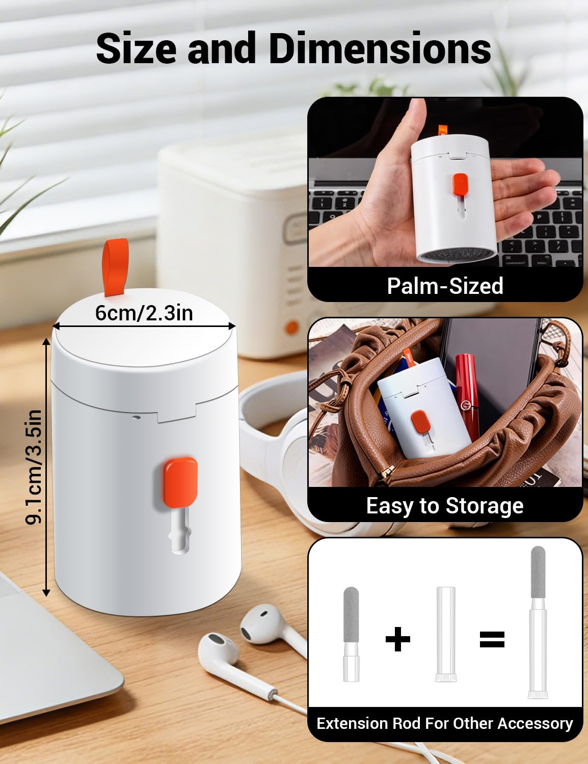 Cleaner Kit For Keyboard Iphone Airpods Macbook Ipad, Cleaning Spray & Brush For
