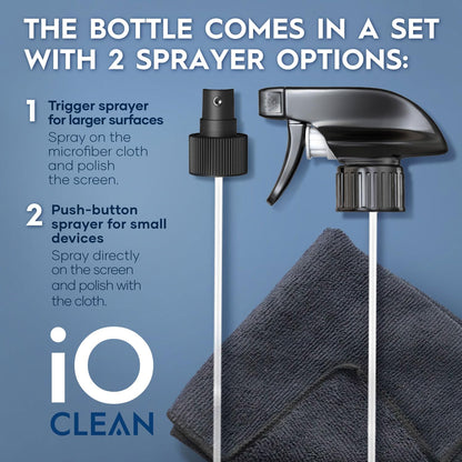 Spray (16Oz - 473Ml) – Best Large Cleaning Kit For Lcd Led Oled Tv, Smartphone,