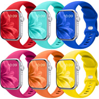 Bracelets de sport pour Apple Watch pour femmes et hommes, 38 mm 40 mm 41 mm 42 mm 44 mm 45 mm 46 mm 4