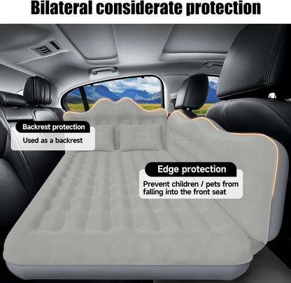 Thicken Backseat SUV/Car/Truck Air Mattress Air Bed Inflatable SUV Truck Mattress -30.31'' Width/Grey