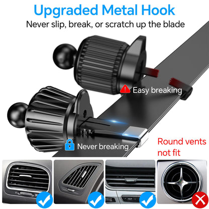 Car Mount — 20 Strong Magnets Magnetic Dashboard Phone Holder for iPhone 17/16/1