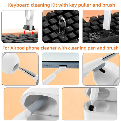 Screen Cleaner Kit, Computer Keyboard Cleaning Kit, 20 In 1 Electronic Cleaning