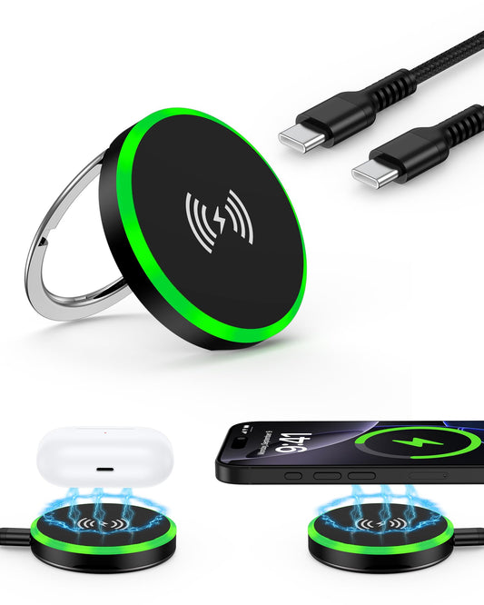 Base de Carga con Soporte para iPhone 17E/17/Air/17 Pro Max/16/15/14/13/12 Series
