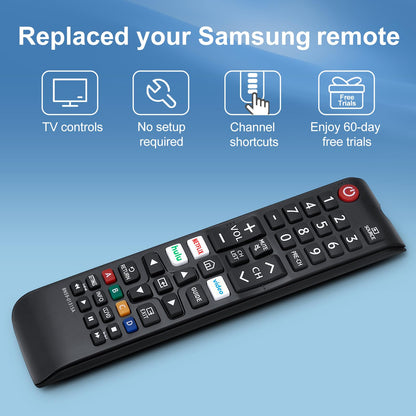 Universal Samsung TV Remote Replacement - Compatible with All Samsung Smart TV Models